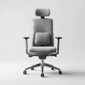 Mesh ergonomic office chair with adjustable headrest and lumbar support 60 x 60 x 120cm