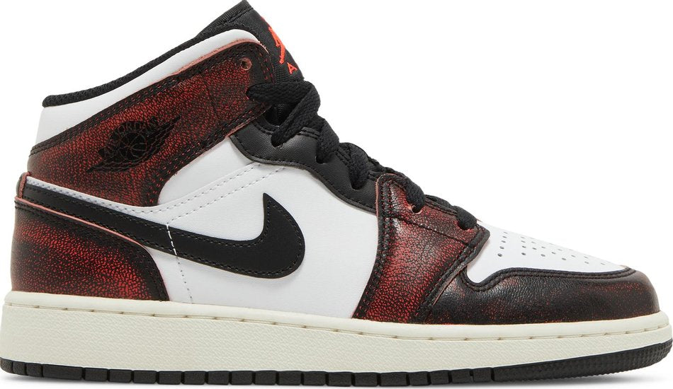 Air Jordan 1 Mid SE GS  Wear-Away  FB0568-006((W)US5.5/EUR36)