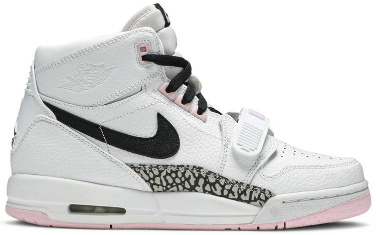 Jordan Legacy 312 GS  White Black Pink Foam  AT4040-106((W)US5.5/EUR36)