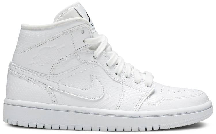 Air Jordan 1 Mid  White Snakeskin  BQ6472-110((W)US5.5/EUR36)