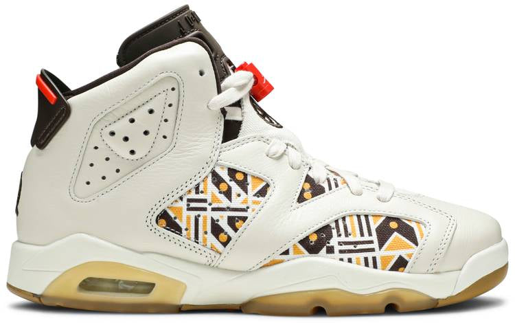 Air Jordan 6 Retro  Quai 54   Sail Gum  CZ6506-100((M)US7/EUR40)