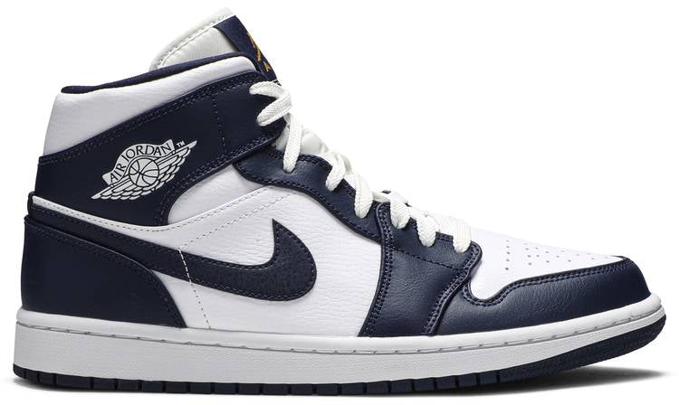 Air Jordan 1 Mid  Obsidian  554724-174((M)US7/EUR40)