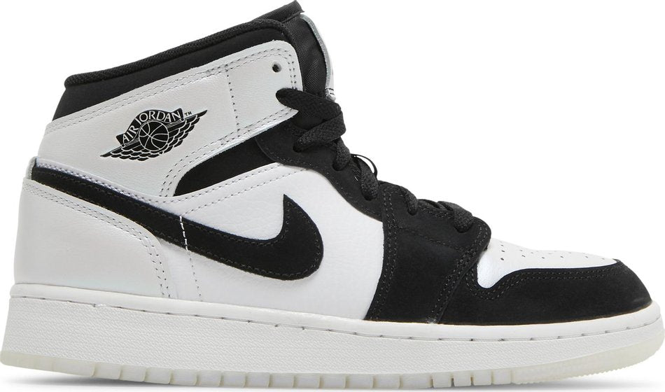 Air Jordan 1 Mid SE GS  Diamond  DN4321-100(US4Y/EUR36)