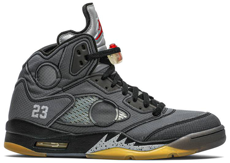 Off-White x Air Jordan 5 Retro SP  Muslin  CT8480-001((M)US7/EUR40)