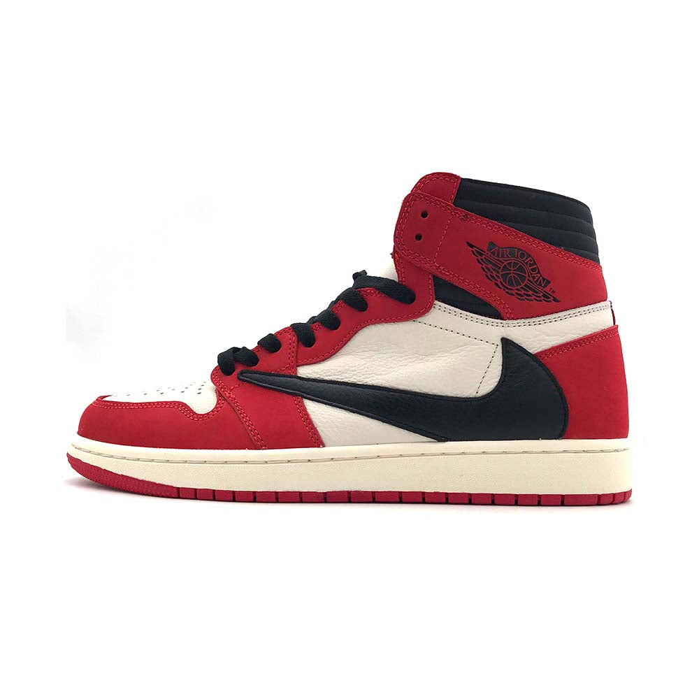 Travis Scott x Air Jordan 1 Retro High OG  Red  CD4487-101((M)US12/EUR46)