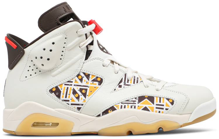 Air Jordan 6 Retro  Quai 54   Sail Gum  CZ4152-100((M)US7/EUR40)